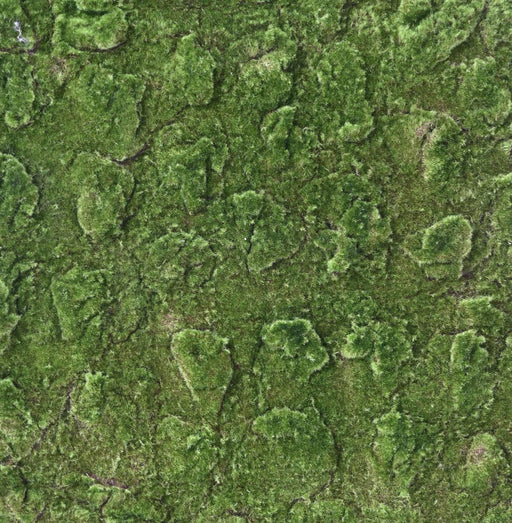 Kunstig Mosplade Grøn Vægdekoration