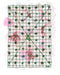 Vægplade Kunstige Rosenblomster 60X40Cm