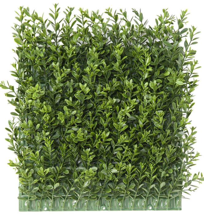 Kunstig Planteplade Grøn Buksbom 32X32Cm