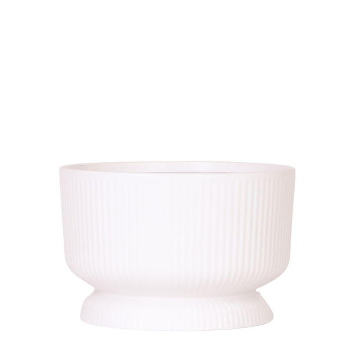 Dekorativt Hvidt Diabolo Fad