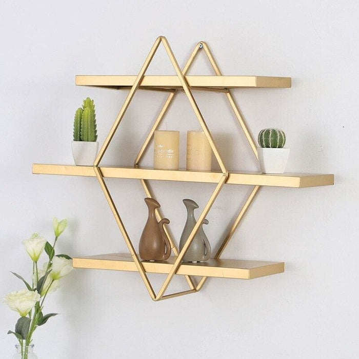 Planteholder Skandinavisk Rhombus Væghylde