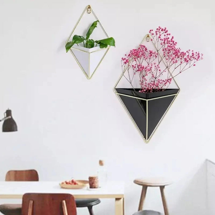 Geometrisk Dekorativ Væg Blomsterpotte