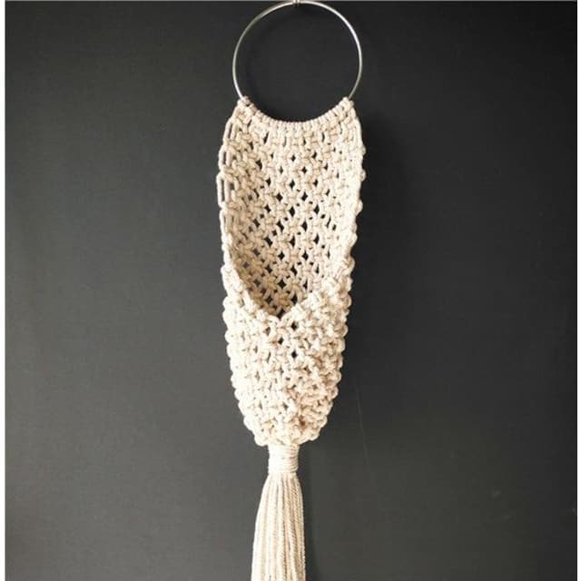 Hængende Urtepotte Macrame Pottedæksel