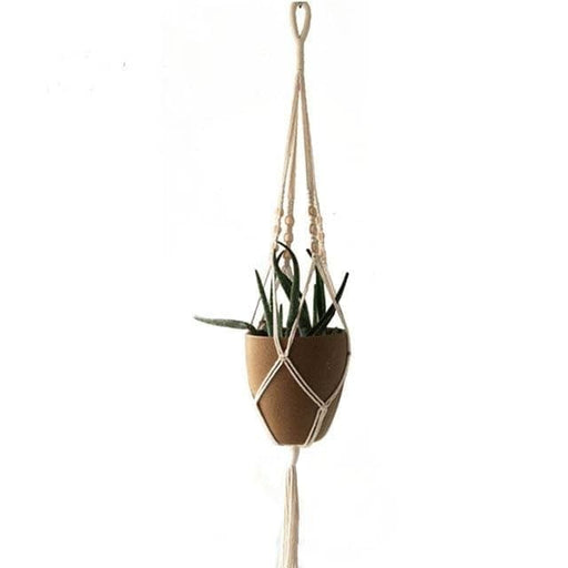 Hængende Urtepotteholder Macramé Design