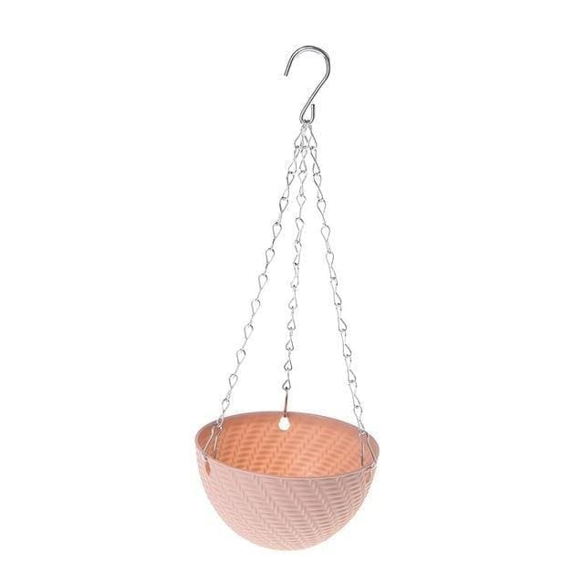 Hængende Blomsterpotte Imiteret Rattan Blomsterpotter