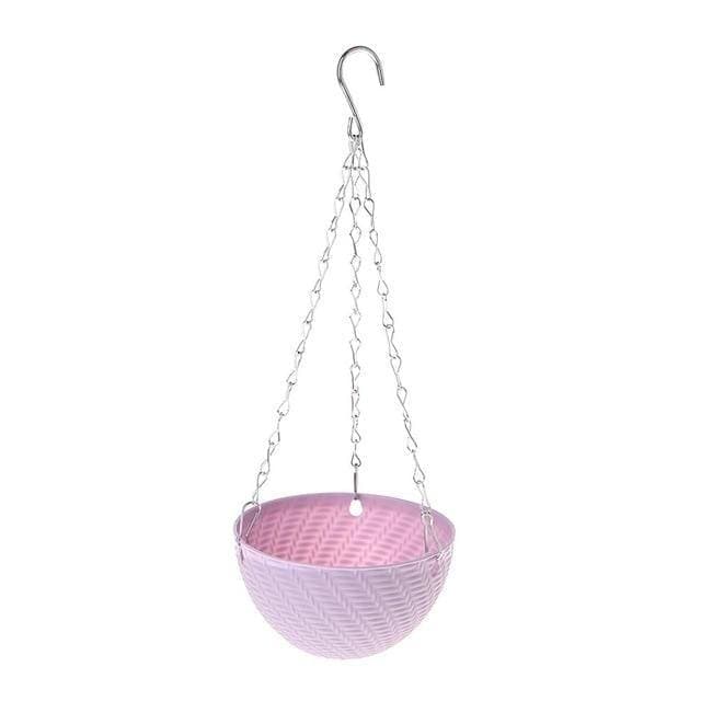 Hængende Blomsterpotte Imiteret Rattan Blomsterpotter