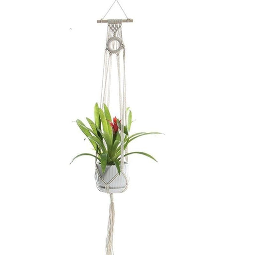 Hængende Urtepotte Suspension Macramé Design