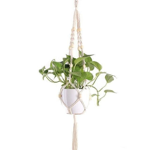 Hængende Urtepotte Vintage Macramé Suspension