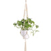 Hængende Urtepotte Vintage Macramé Suspension