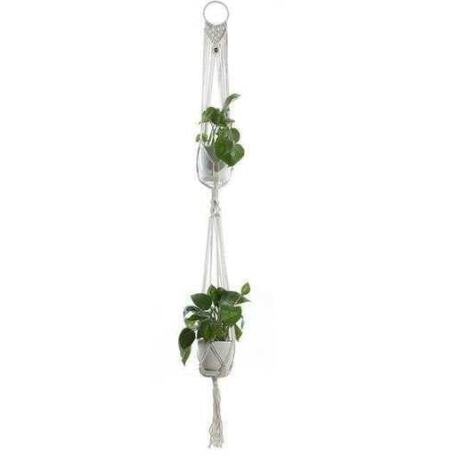 Hængende Urtepotte Macramé Suspension