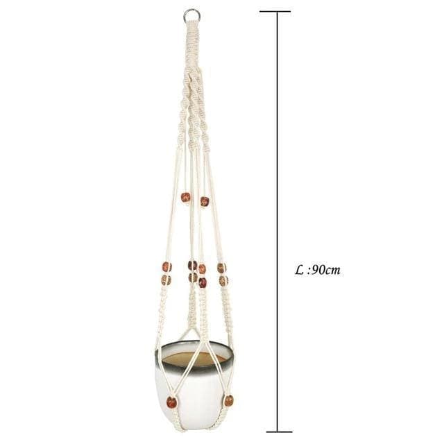 Hængende Urtepotte Suspension Macramé Urtepotte