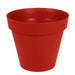 Rund Toscana Urtepotte Ø100Cm Red Eda Platiques