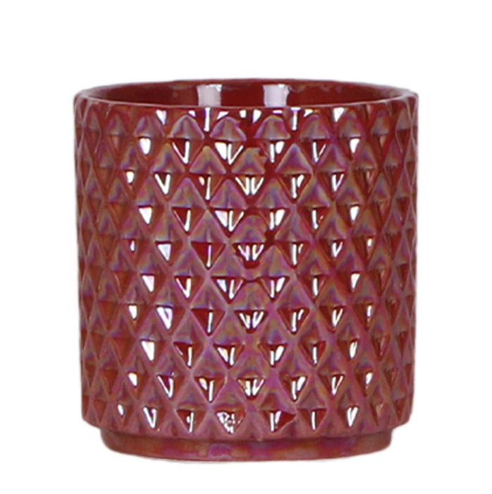 Pot Diamond Pearl Rød