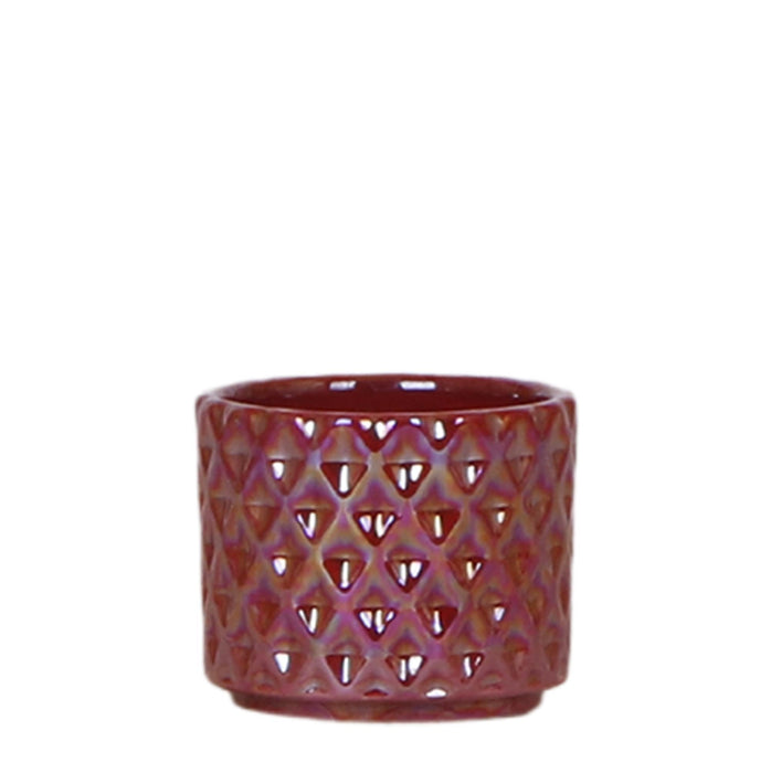 Pot Diamond Pearl Rød