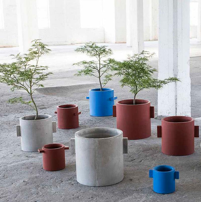 Betonpotte Til Indendørs Planter H30Cm Ø30Cm
