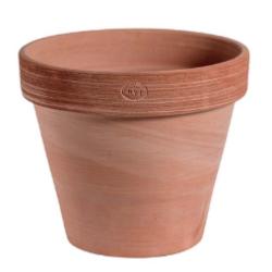 Graffiato Terracotta Pot Ø41 Cm Italiensk Fremstillet