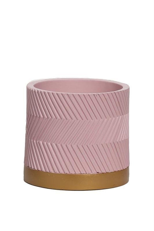 Pot Groovy Pink Mat D13