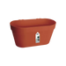 Wall Duo Plastic Wall Pot (X10)