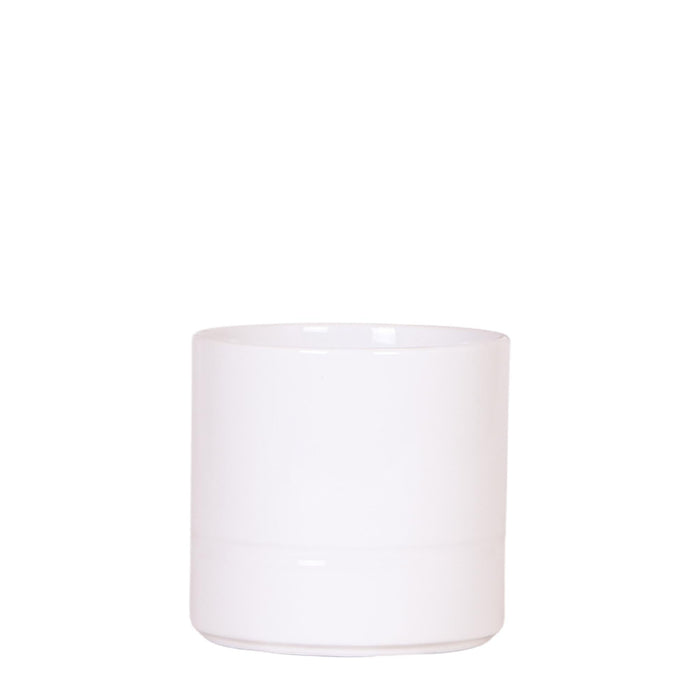 Hvid Pastel Pot - Subtil Elegance