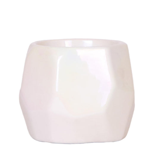 Pearl Pot - Travertin - Luksuriøs Glans