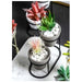 Dio Metal Piedestal Pot