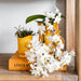 Orange Keramisk Fisk Dekorativ Pot