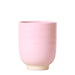 Skinnende Pink Keramik Dekorativ Pot