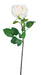 Kunstig Rose Indvendig Dekoration H.66Cm Hvid