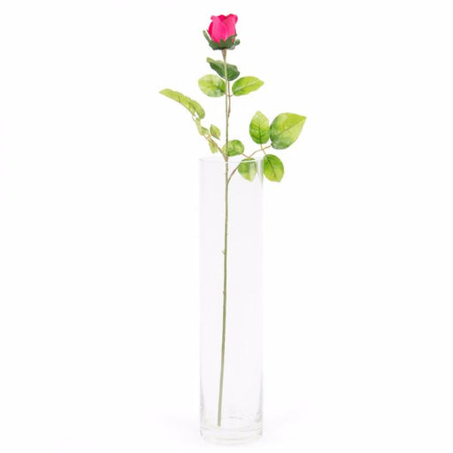 Kunstig Fuchsia Rose 67 Cm Til Buket