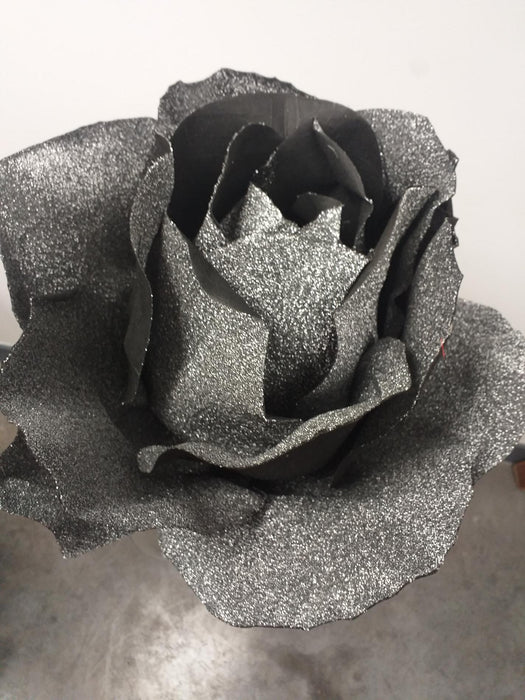 Kæmpe Sort Kunstig Rose Boligindretning