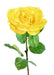 Gul Kunstig Rose 66 Cm Interiør Dekoration