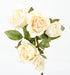 Kunstig Rose Multi Spray 5 Blomster 45Cm Hvid