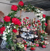Kæmpe Kunstig Rose Rød 108 Cm Indvendig Dekoration