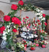 Kæmpe Kunstig Rød Rose 125 Cm Interiør Dekoration