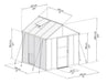 Glory Drivhus 6,2 M²