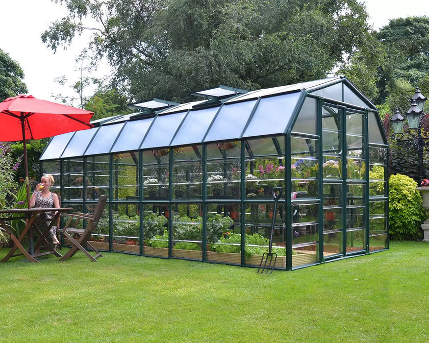 Stort Gartnerdrivhus 13,6 M²