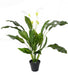 Kunstig Spathiphyllum Blomstrende 90 Cm Til Indendørs Udendørs