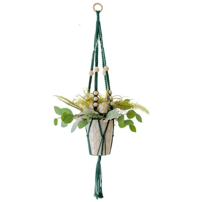 Argentilsk Macramé Suspension