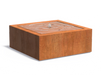 Led Fountain Vandbord Corten Steel Garden