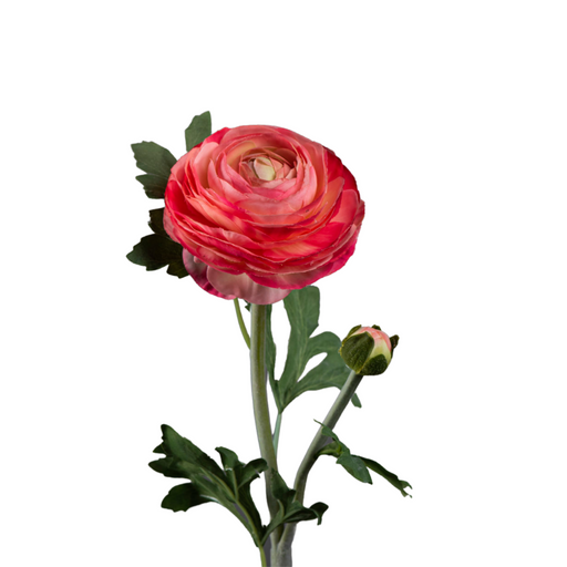 Kunstig Ranunkel Stængel 57 Cm Pink