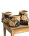 Trio Albury Store Kurve Sort Og Natur