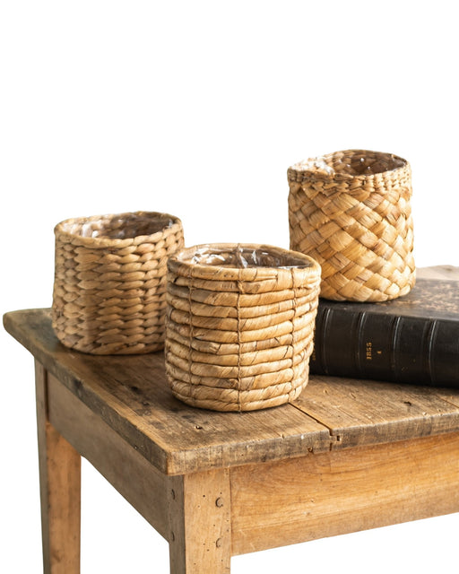 Trio Albury Woven Baskets Natural