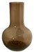 Taupe Glasvase - H37Cm, Ø25Cm